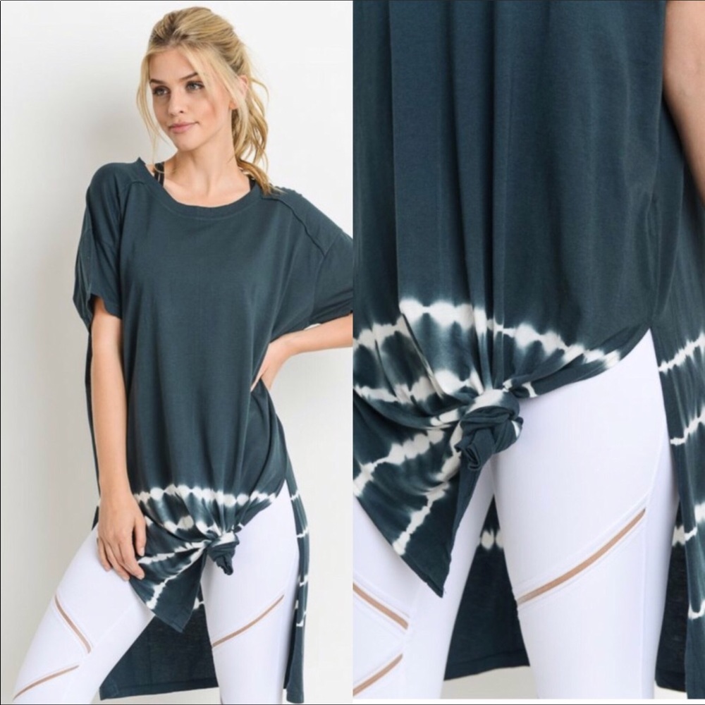 Fabulous South Pacific horizon tie-dye tunic